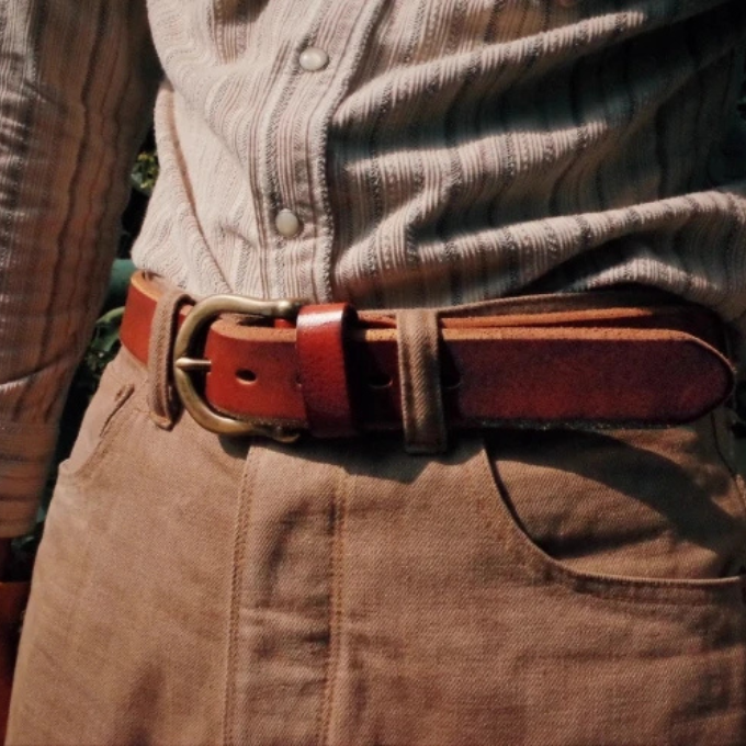 Ironhide Full-Grain Leather Belt