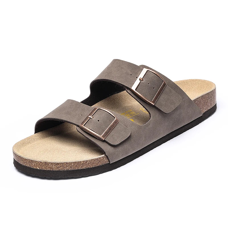 Ashford Cork Footbed Slide Sandals