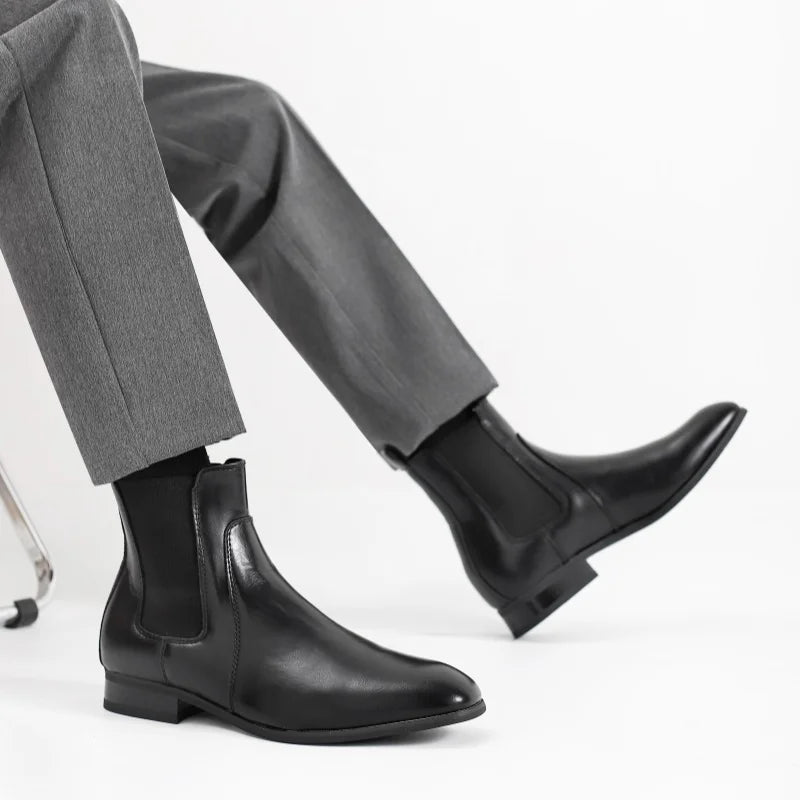 Sovereign™ Men’s Premium Leather Chelsea Boots