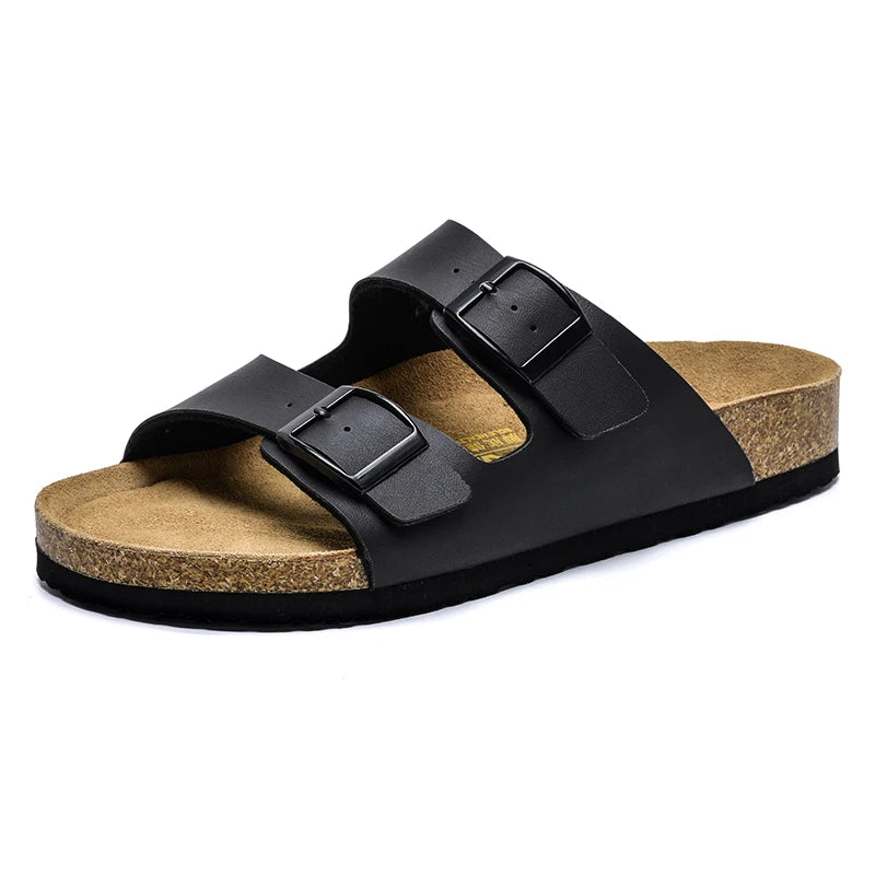 Ashford Cork Footbed Slide Sandals