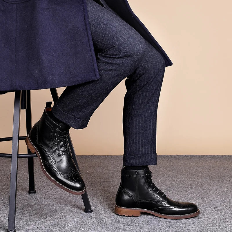 The Ashford Leather Footwear collection reflects classic European shoemaking, combining genuine leather, refined detailing, and functional comfort. Designed for men who value durability, elegance, and discretion in every step.