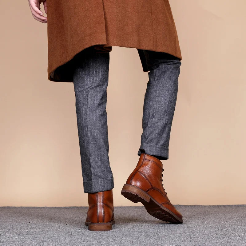 The Ashford Leather Footwear collection reflects classic European shoemaking, combining genuine leather, refined detailing, and functional comfort. Designed for men who value durability, elegance, and discretion in every step.