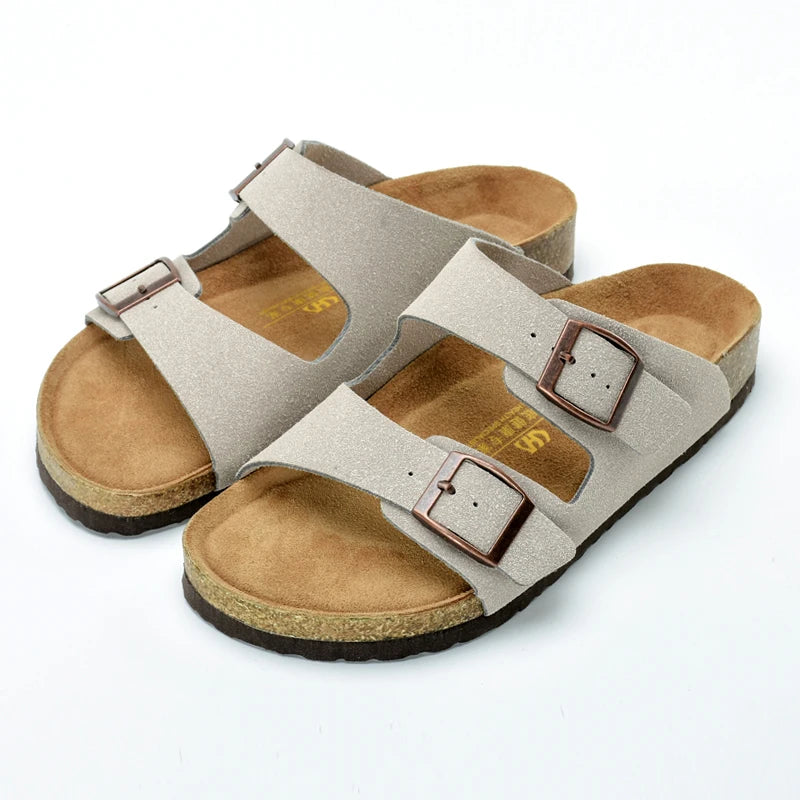 Ashford Cork Footbed Slide Sandals