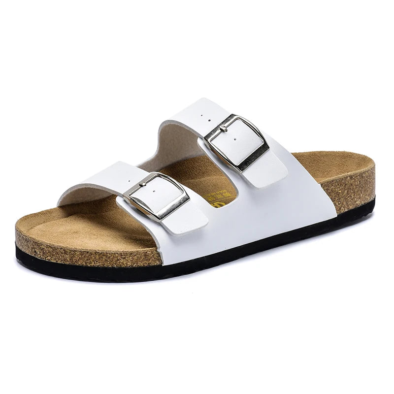 Ashford Cork Footbed Slide Sandals
