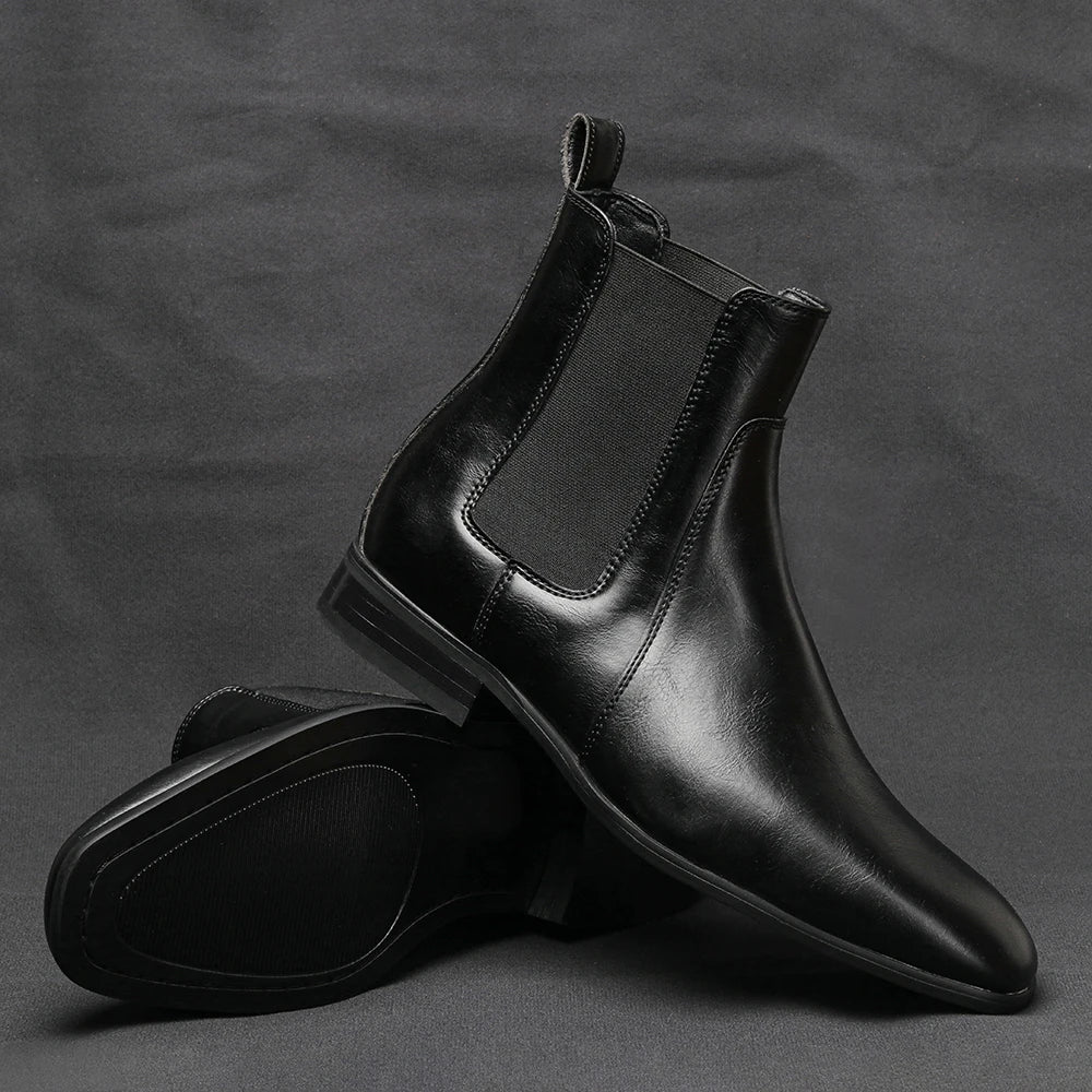 Sovereign™ Men’s Premium Leather Chelsea Boots